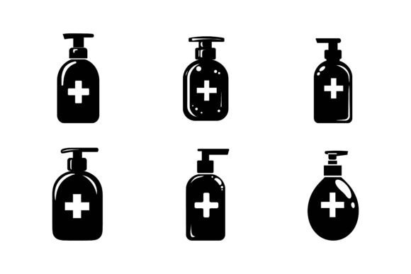 Black And White Sanitizer Icon Pro Tips