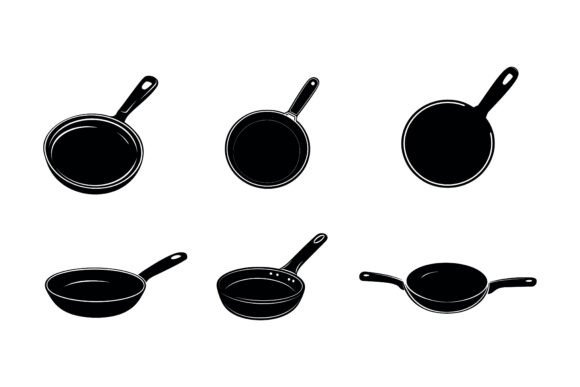 Clip Art of Various Pans: A Versatile Tool for Creatives and Business Owners