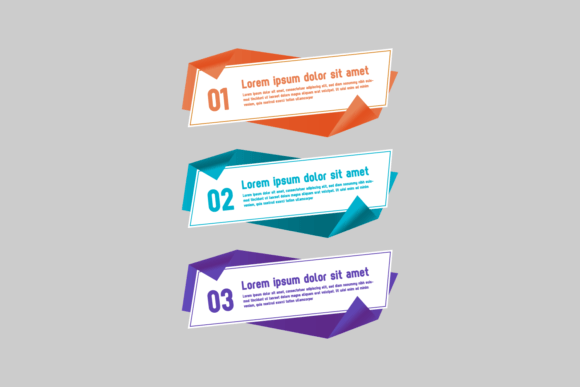 Color Gradient Labels Banner Infographic: A Versatile Design Solution for Modern Visual Communication