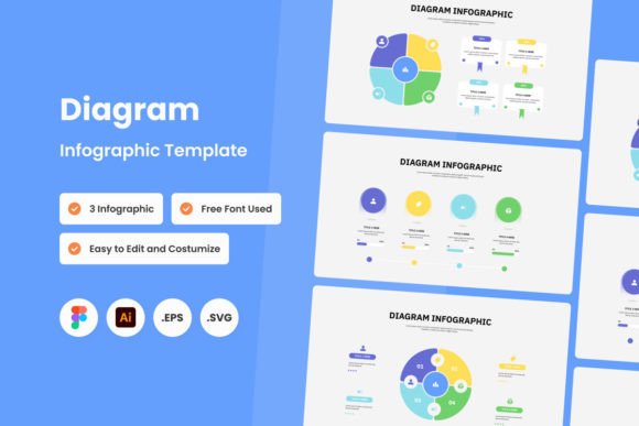 Diagram Infographic Template V1: Simplify Complex Data