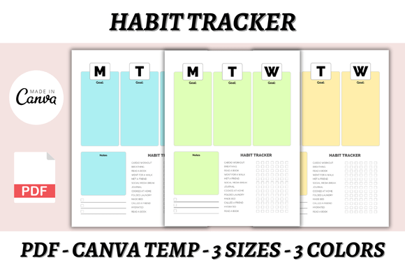 How to Choose the Right Habit Tracker Canva Template for Your Workflow