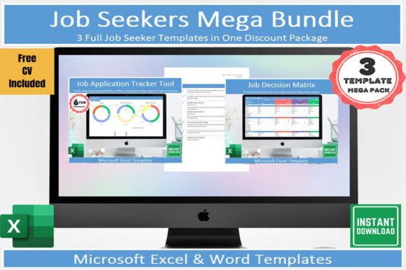 Job Seeker Mega Bundle Excel Word: A Practical Toolkit for Streamlining Your Job Search