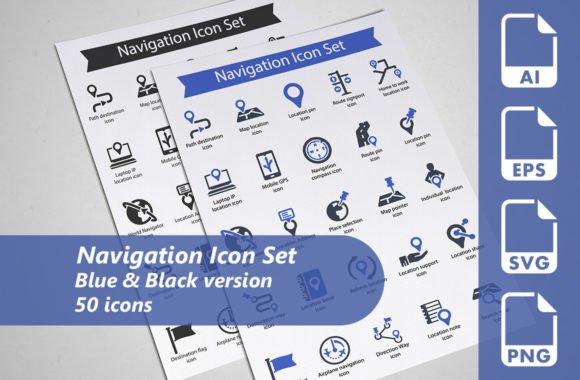 Navigation Icon Set: A Versatile Toolkit for Modern Design Projects