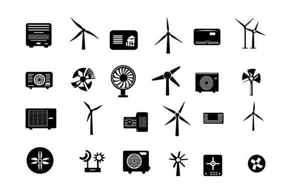 Set Line Icons of Fan: Why This AI EPS Collection Stands Out for Creators and Professionals